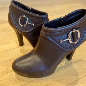 Gucci leather boots!